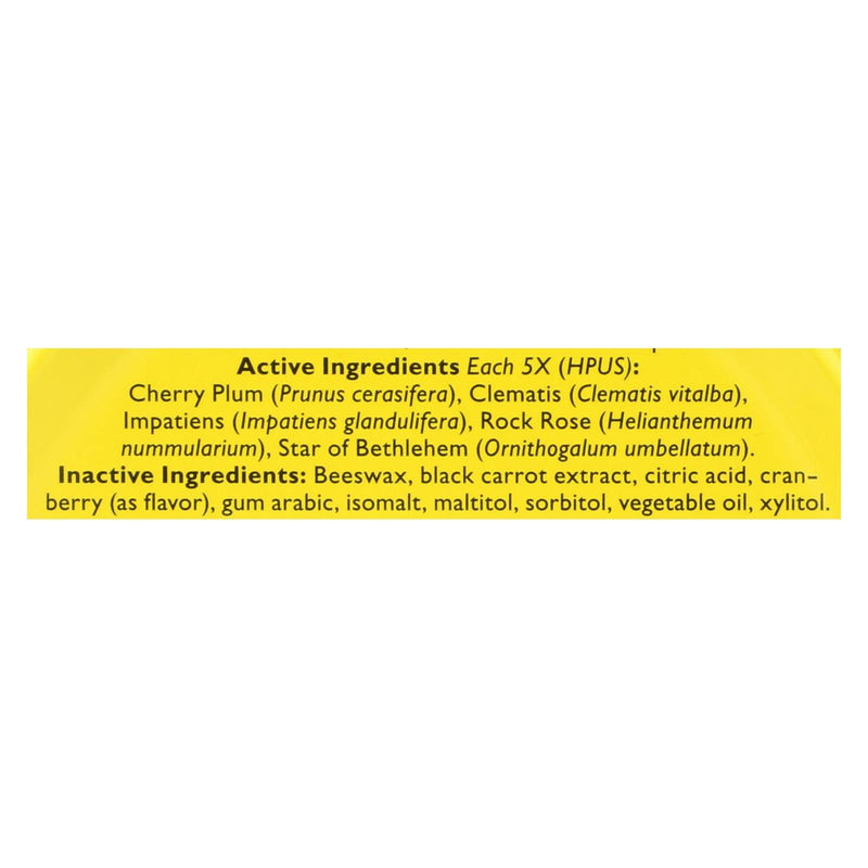 Bach Rescue Remedy Pastilles - Cranberry - 50 Grm - Case Of 12 - Orca Market