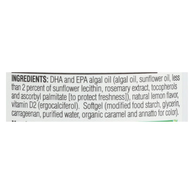 Spectrum Essentials Vegan Ultra Omega - 3 Epa And Dha Capsules - 60 Soft Gels - Orca Market