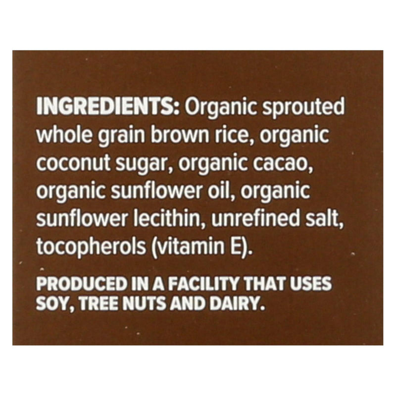 One Degree Organic Foods Sprouted Brown Rice - Cacao Crisps - Case Of 6 - 10 Oz. - Orca Market