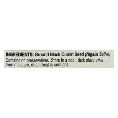 Amazing Herbs - Black Seed Ground Seed - 16 Oz - Orca Market