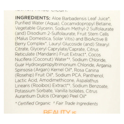 Andalou Naturals Shower Gel - Mandarin Vanilla Vitalizing - 8.5 Fl Oz - Orca Market