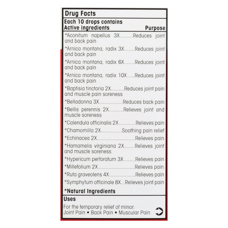 T-relief - Pain Relief Oral Drops - Arnica Plus 12 Natural Ingredients - 1.69 Oz - Orca Market