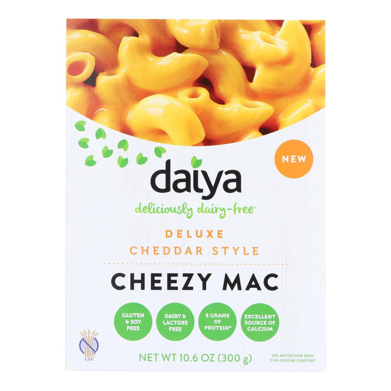 Daiya Foods - Cheezy Mac Deluxe - Cheddar Style - Dairy Free - 10.6 Oz. - Case Of 8 - Orca Market