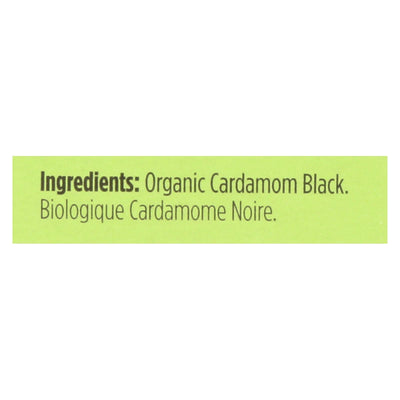 Spicely Organics - Organic Cardamom Pods - Black - Case Of 6 - 0.2 Oz. - Orca Market