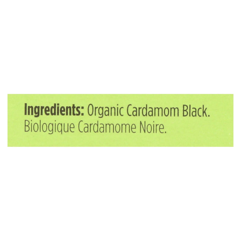 Spicely Organics - Organic Cardamom Pods - Black - Case Of 6 - 0.2 Oz. - Orca Market