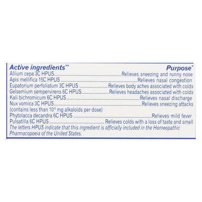 Boiron - Coldcalm - Liquid - 30 Dose - 30 Dose - Orca Market