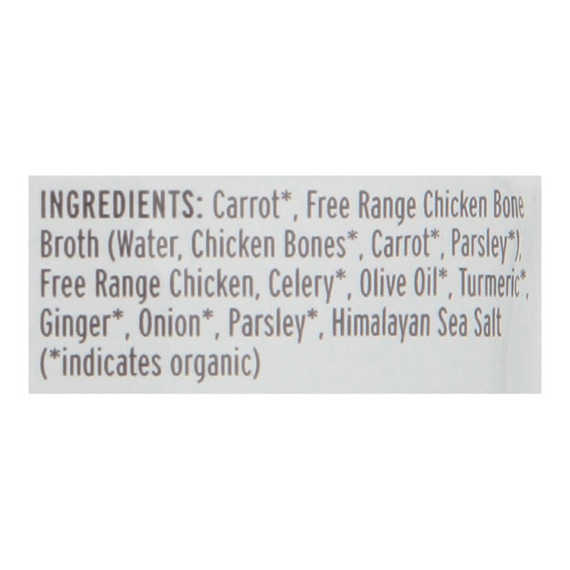 Serenity Kids - Pouch Tumeric Chicken Bone Broth- Case Of 6-3.5 Oz - Orca Market