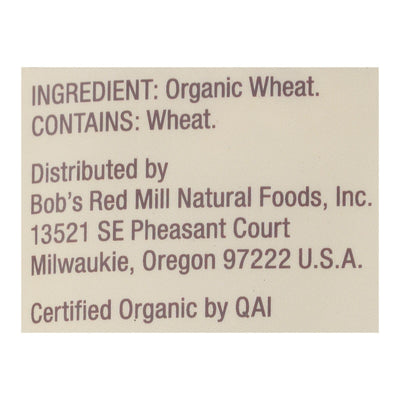 Bob's Red Mill - Cereal Creamy Wheat - Case Of 4-24 Oz - Orca Market