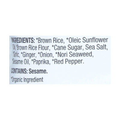 Lundberg Family Farms - Rice Ck Mini Ginger Swd - Case Of 6-5 Oz - Orca Market