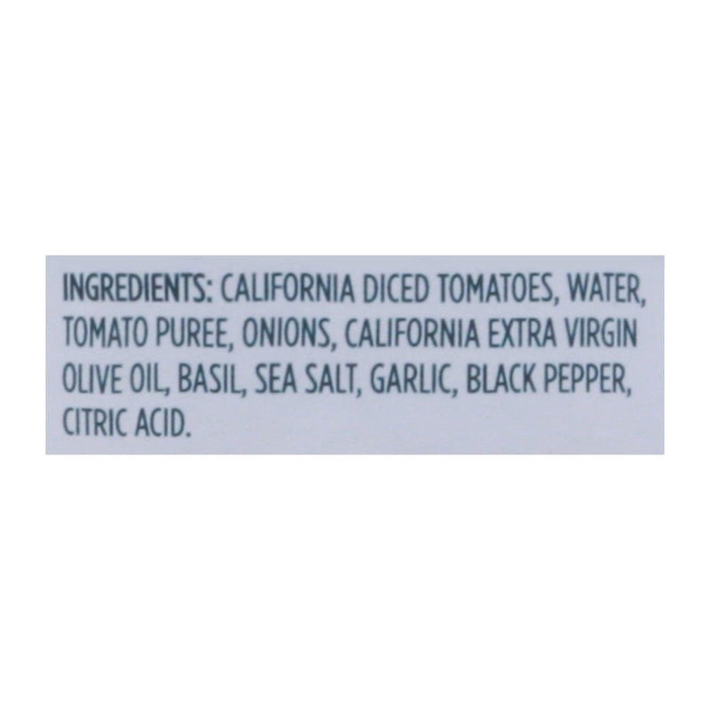 California Olive Ranch - Psta Sauce Garden Basil - Case Of 6-25 Oz - Orca Market