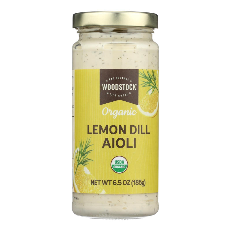 Woodstock - Lemon Dill Aioli - Case Of 6-6.5 Oz - Orca Market