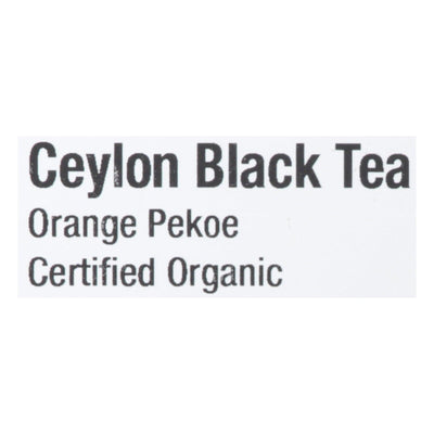 Frontier Herb 100% Organic Fair Trade Ceylon Tea - Single Bulk Item - 1lb - Orca Market