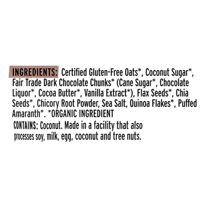 Purely Elizabeth - Oatmeal Cp Chocolate Chunk - Case Of 12-1.76 Oz - Orca Market