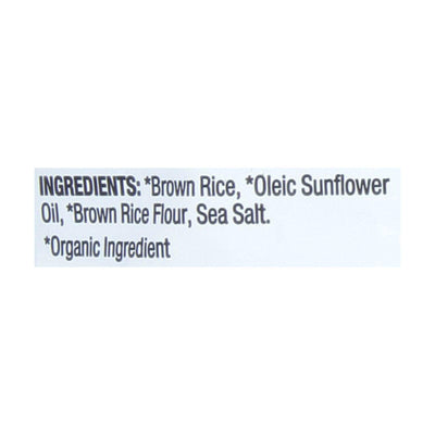 Lundberg Family Farms - Rice Ck Mini Sea Salt - Case Of 6-5 Oz - Orca Market