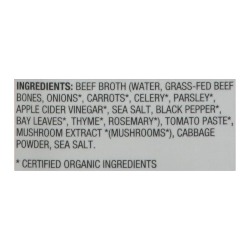 Kettle And Fire - Ckng Brth Beef Low Sodium - Case Of 6-32 Oz - Orca Market