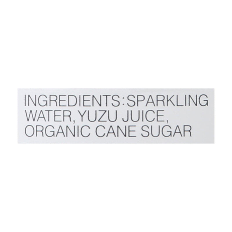 Kimino - Sparkling Yuzu - Case Of 12 - 8.45 Oz - Orca Market