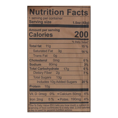 Kize Concepts - Energy Bar Raw Cookie Dough - Case Of 10-1.5oz - Orca Market