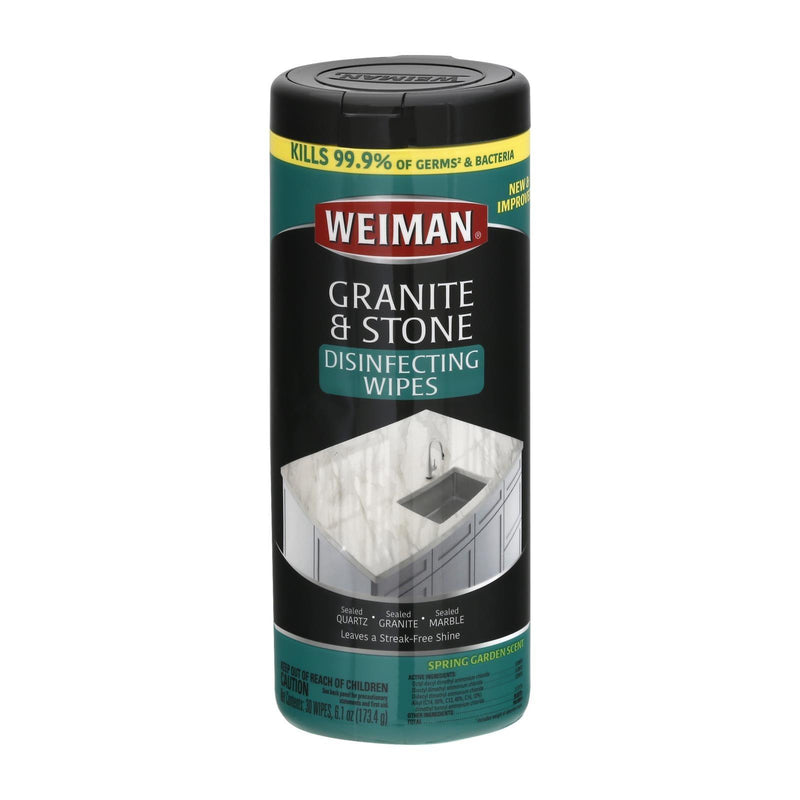 Weiman - Wipes Granite - Case Of 6-30 Count