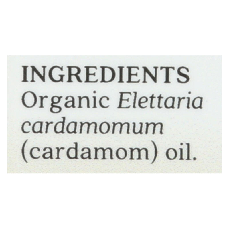 Aura Cacia - Essential Oil - Cardamom - Case Of 1 - .25 Fl Oz. - Orca Market