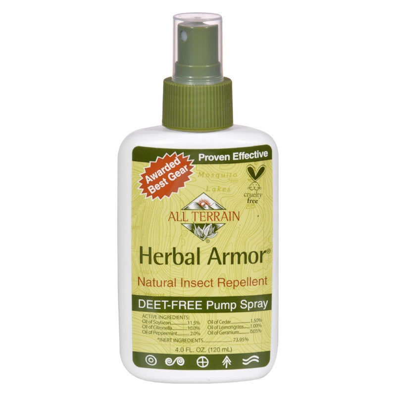 All Terrain - Herbal Armor Natural Insect Repellent - 4 Fl Oz - Orca Market