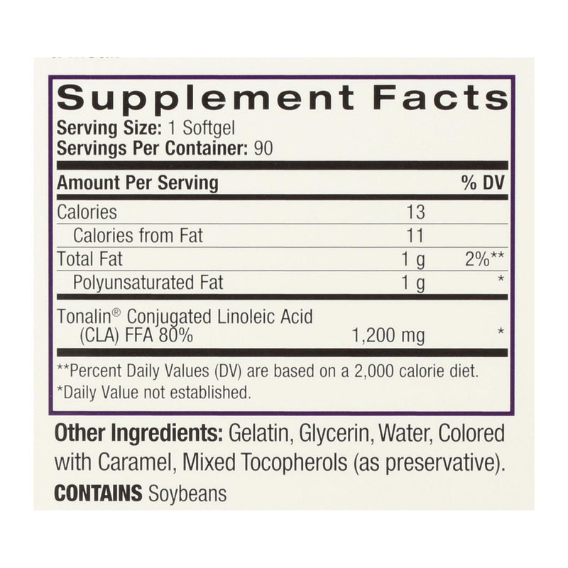 Natrol Tonalin Cla - 1200 Mg - 90 Softgels - Orca Market