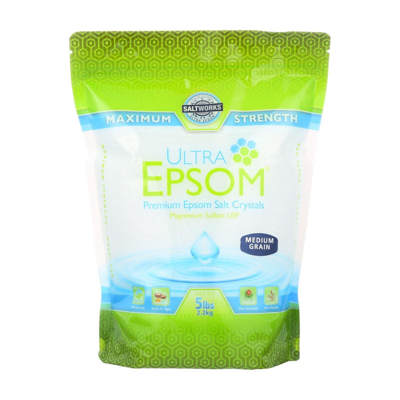 Ultra Epsom Salt - Medium Grain - 5 Lb - Orca Market