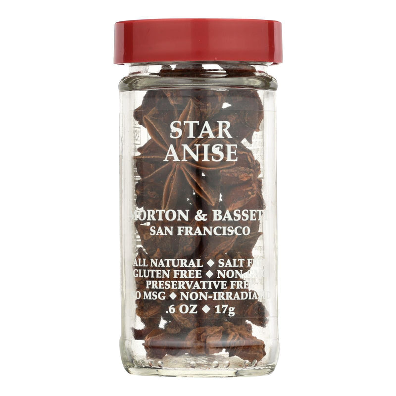 Morton And Bassett Seasoning - Star Anise - .6 Oz - Case Of 3 - Orca Market