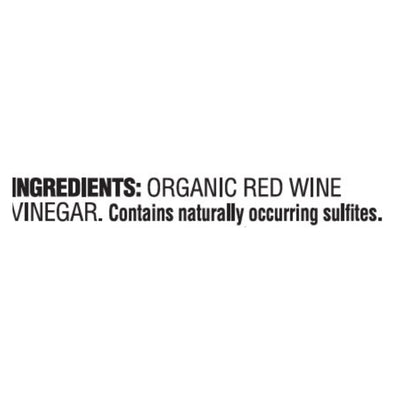 Mediterranean Organic Red Wine Vinegar - Case Of 6 - 8.45 Fz - Orca Market