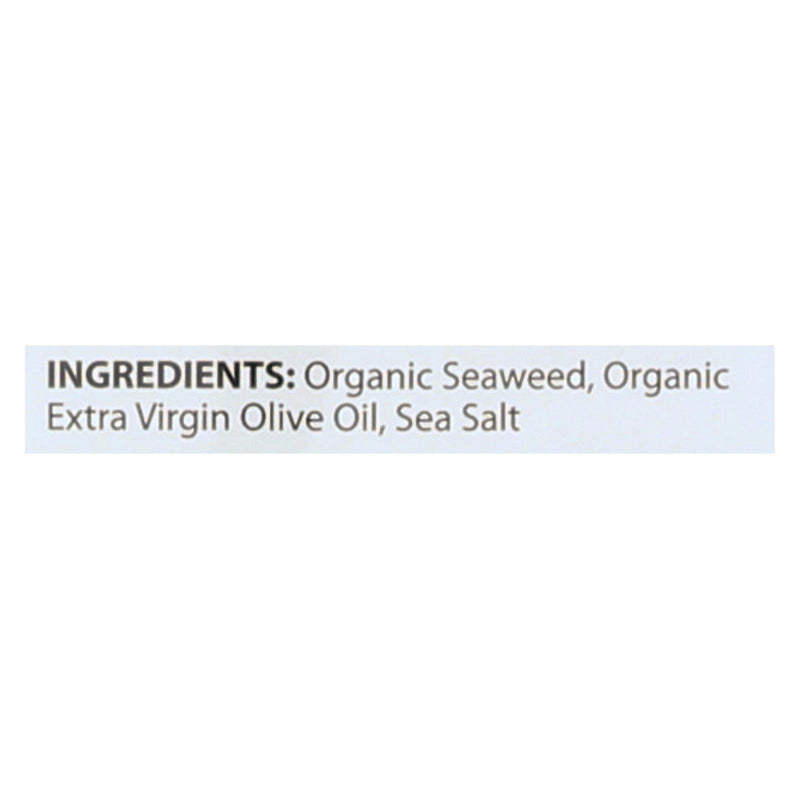 Seasnax Organic Premium Roasted Seaweed Snack - Original - Case Of 16 - 0.54 Oz. - Orca Market