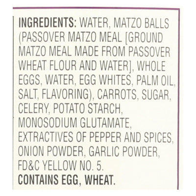 Manischewitz Soup Matzo Ball - Case Of 12 - 24 Oz. - Orca Market