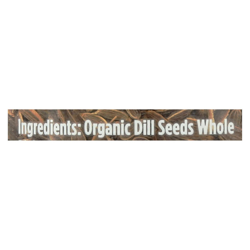 Spicely Organics - Organic Dill Seed - Case Of 3 - 1.1 Oz. - Orca Market