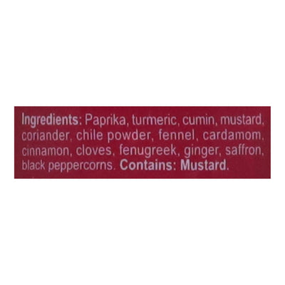 Curious Spoon - Curry Powder Kashmiri Saffron - Case Of 6-1.3 Oz - Orca Market