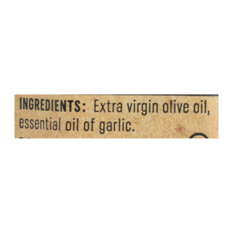 Lucini Italia Robust Garlic Extra Virgin Olive Oil - Case Of 6 - 8.5 Fl Oz. - Orca Market