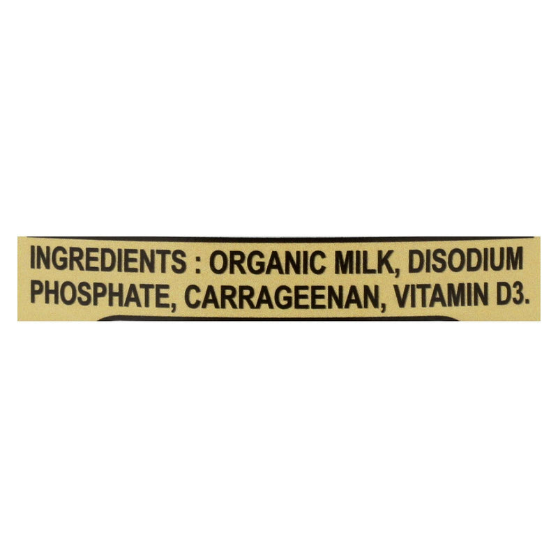 California Farms Organic Evaporated Milk - Case Of 24 - 12 Fl Oz - Orca Market