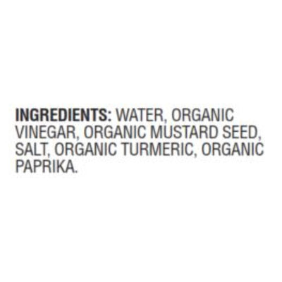 Woodstock Organic Yellow Mustard - Case Of 12 - 8 Oz - Orca Market