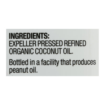 Spectrum Naturals Organic Refined Coconut Oil - Case Of 12 - 14 Fl Oz. - Orca Market