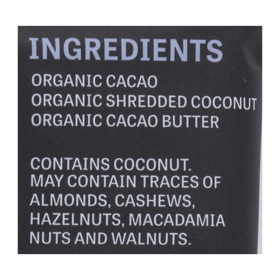 Eating Evolved Chocolate Bar - Midnight Coconut - Case Of 8 - 2.5 Oz. - Orca Market