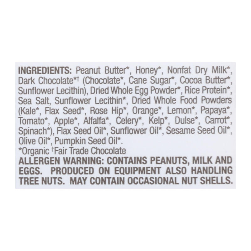 Perfect Bar Dark Chocolate Chip Peanut Butter Perfect Bar - Case Of 8 - 2.3 Oz - Orca Market