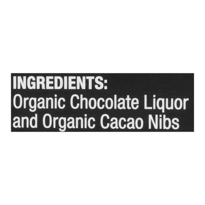 Pascha - Bar Dark Chocolate 100% Nibs - Case Of 10 - 2.82 Oz - Orca Market