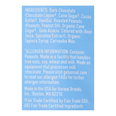 Unreal Dark Chocolate Peanut Gems - Case Of 6 - 5 Oz - Orca Market