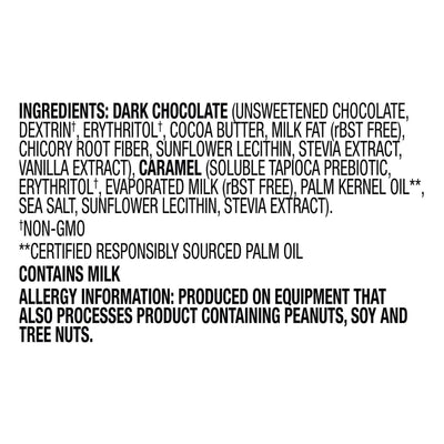 Lilys - Caramels Dark Chocolate Stevia - Case Of 12-3.5 Oz - Orca Market