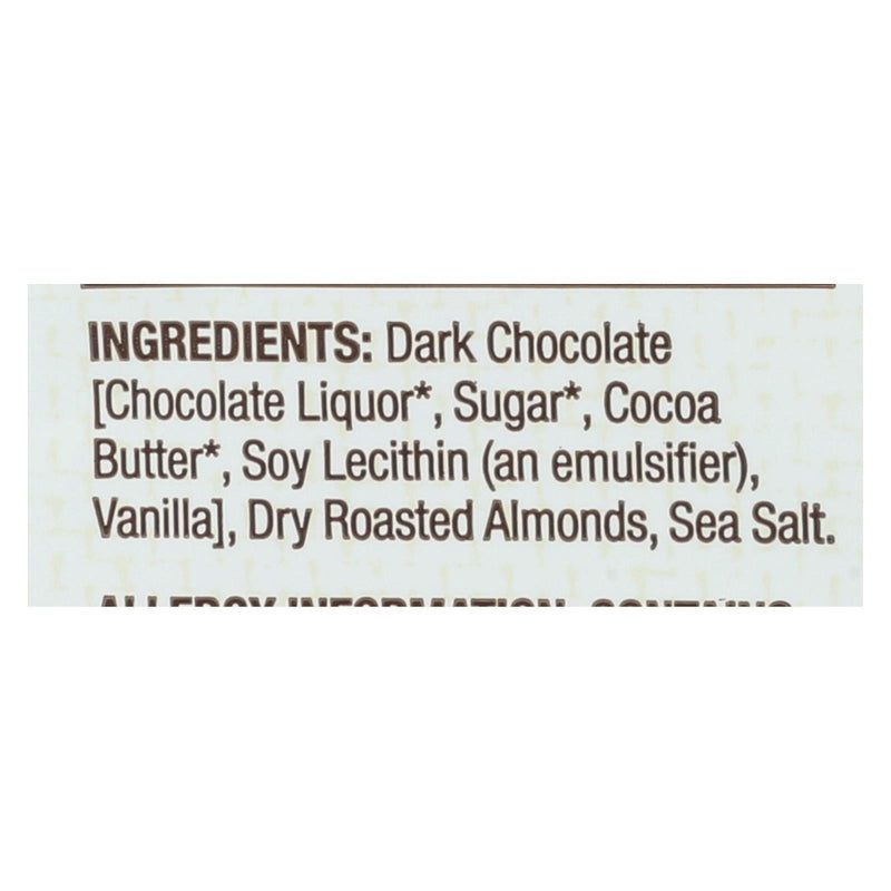 Bark Thins Bark Thins Dark Chocolate - Almond With Sea Salt - Case Of 12 - 4.7 Oz. - Orca Market