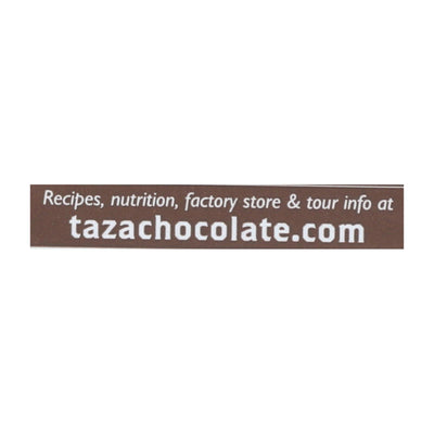 Taza Chocolate Organic Chocolate Mexicano Discs - Super Dark - Case Of 12 - 2.7 Oz. - Orca Market