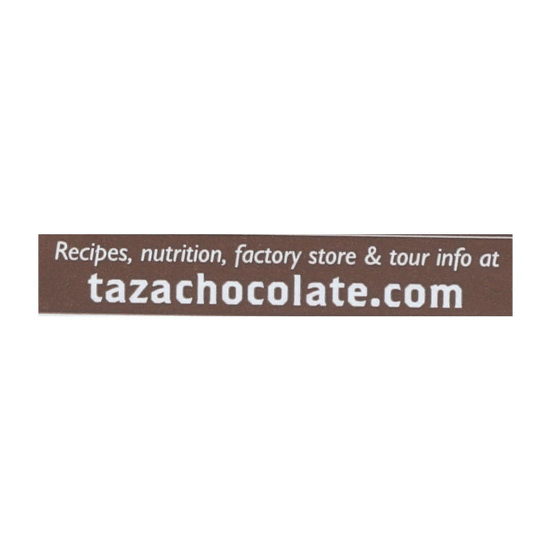 Taza Chocolate Organic Chocolate Mexicano Discs - Super Dark - Case Of 12 - 2.7 Oz. - Orca Market