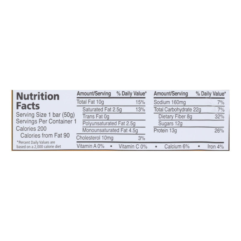 Zing Bars - Nutrition Bar - Chocolate Peanut Butter - 1.76 Oz Bars - Case Of 12 - Orca Market