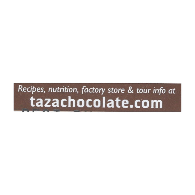 Taza Chocolate Organic Chocolate Mexicano Discs - 50 Percent Dark Chocolate - Guajillo Chili - 2.7 Oz - Case Of 12 - Orca Market