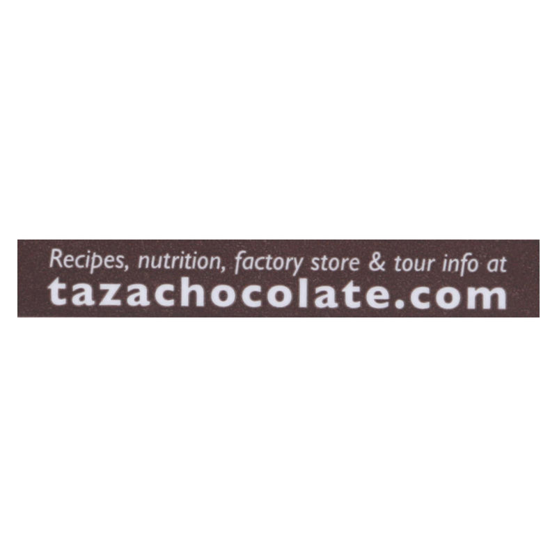 Taza Chocolate Organic Chocolate Mexicano Discs - 55 Percent Dark Chocolate - Coffee - 2.7 Oz - Case Of 12 - Orca Market