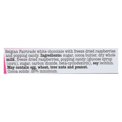 Tony's Chocolonely - Bar White Chocolate Raspberry Pop - Case Of 15 - 6.35 Oz - Orca Market