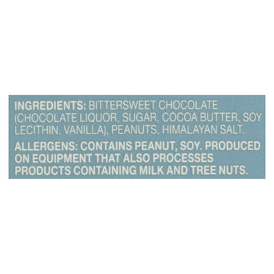 Endangered Species Chocolate Bar - Salted Peanuts And Dark Chocolate - Case Of 12 - 3 Oz. - Orca Market