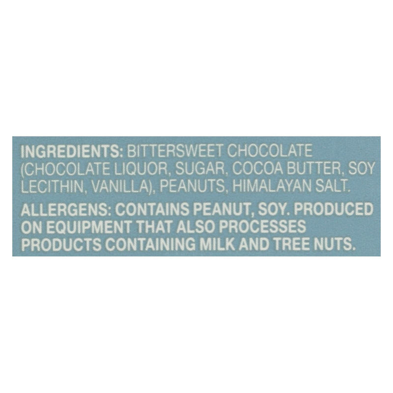 Endangered Species Chocolate Bar - Salted Peanuts And Dark Chocolate - Case Of 12 - 3 Oz. - Orca Market